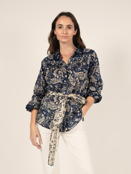 Bandana-print shirt